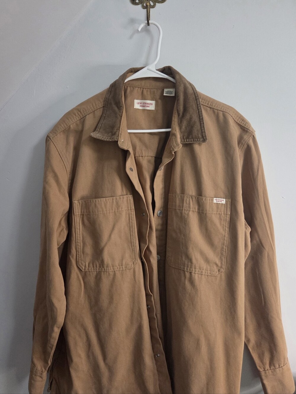 Levis Khaki Chore Jacket Size XL